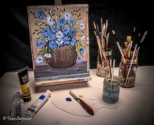 image  of  a still life painting by tana carpenter